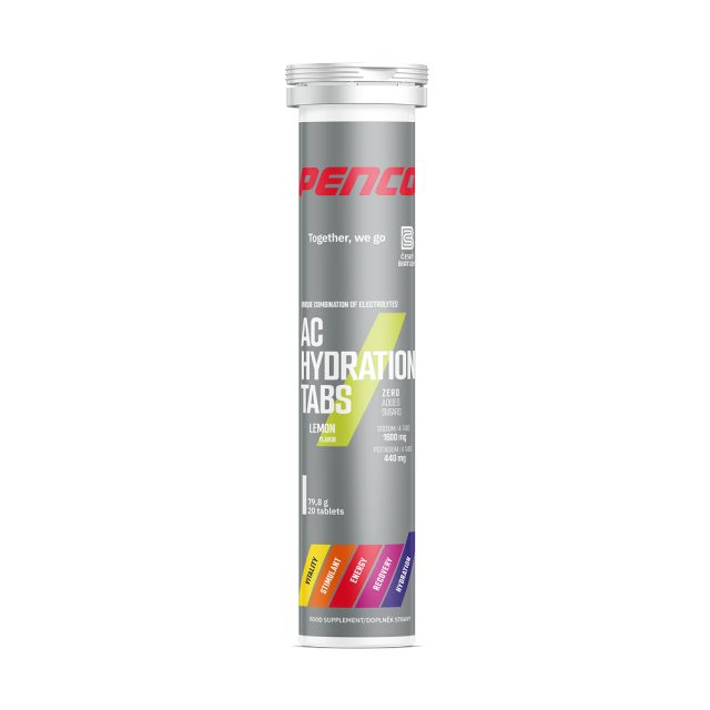 AC HYDRATION TABS - 20 tabliet, citrón