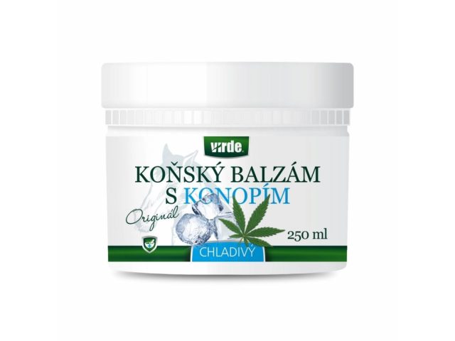 Konský balzam s konopou chladivý 250 ml