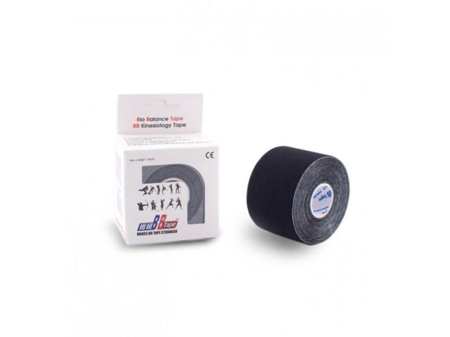 BB Tape s TURMALÍNOM - kineziologický tejp 5 cm x 5 m - Modrá