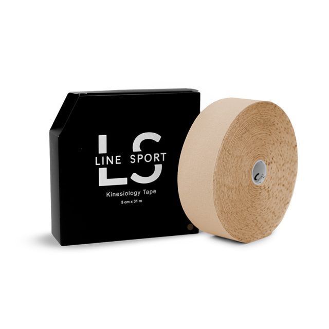 Line Sport Tape - Kineziologický tejp 5cmx31m - Čierna