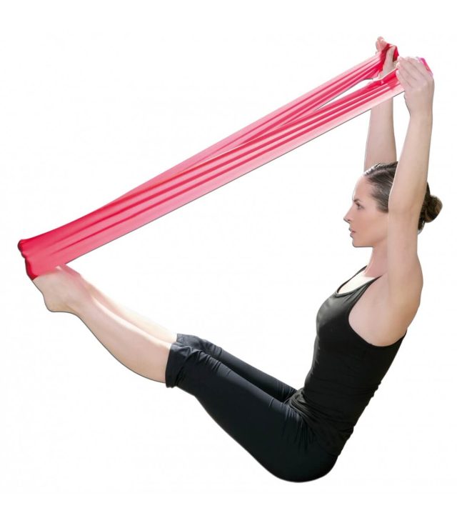 Sveltus latexový pás 1,20 m - rôzne odpory - 0554