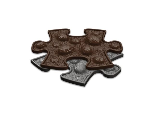Ortopedická podložka - Orechy mini mäkké - Šedá