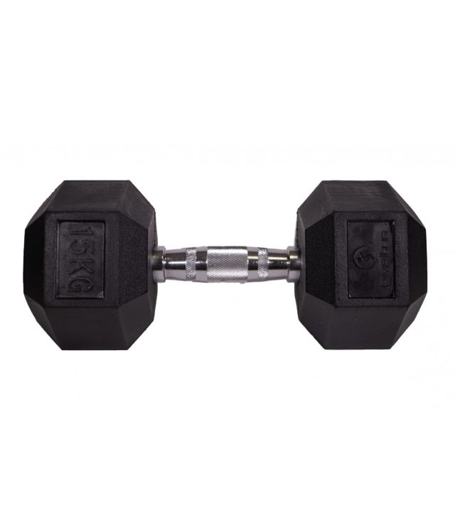 Sveltus šesťhranná činka - od 1kg do 15 kg - 4 kg