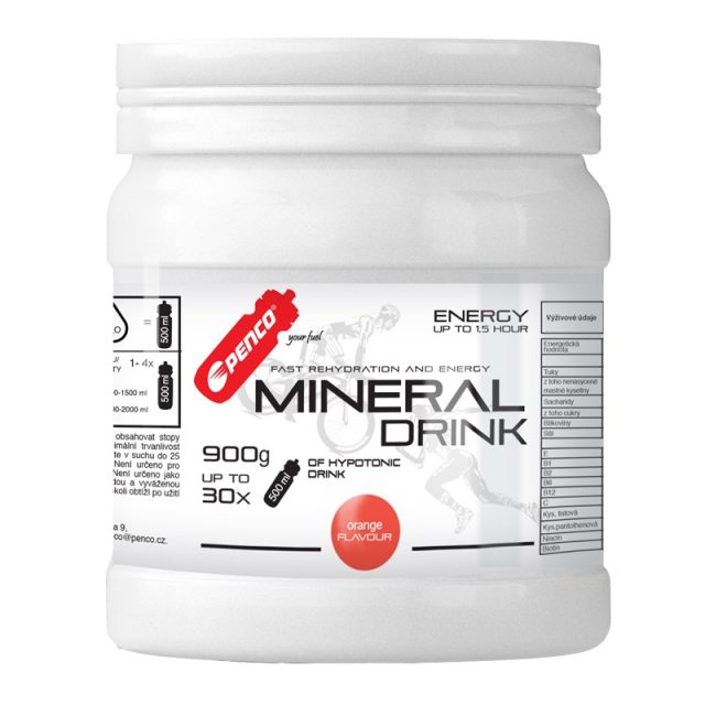MINERAL DRINK 900g - Pomaranč