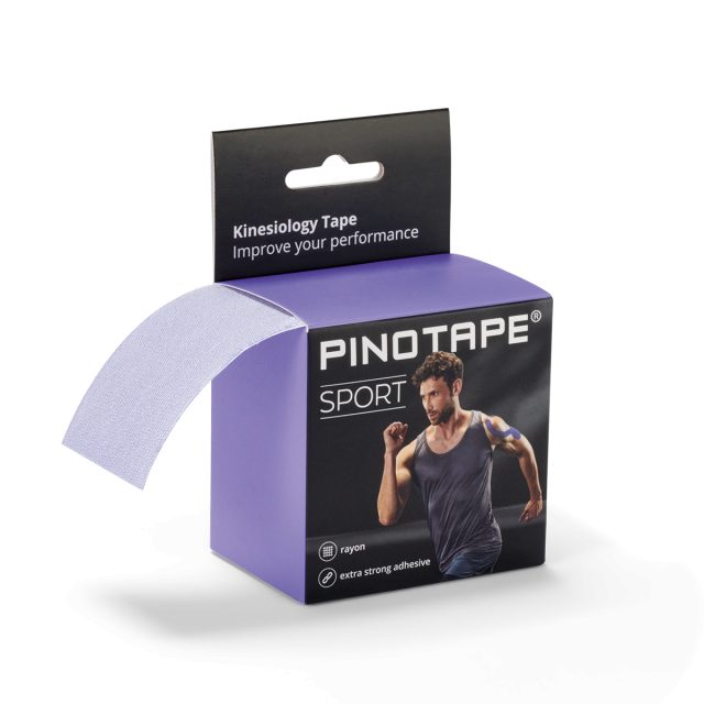 Pino Tape Sport – Kineziologický tejp 5 cm x 5 m - rôzne farby - Tmavo modrá