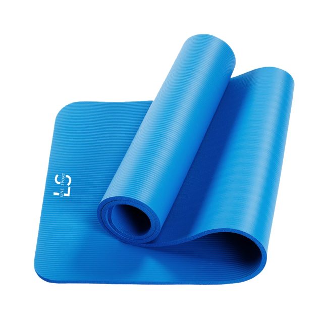 Line Sport Fitness podložka 60cm x 180 cm - rôzne farby - Modrá