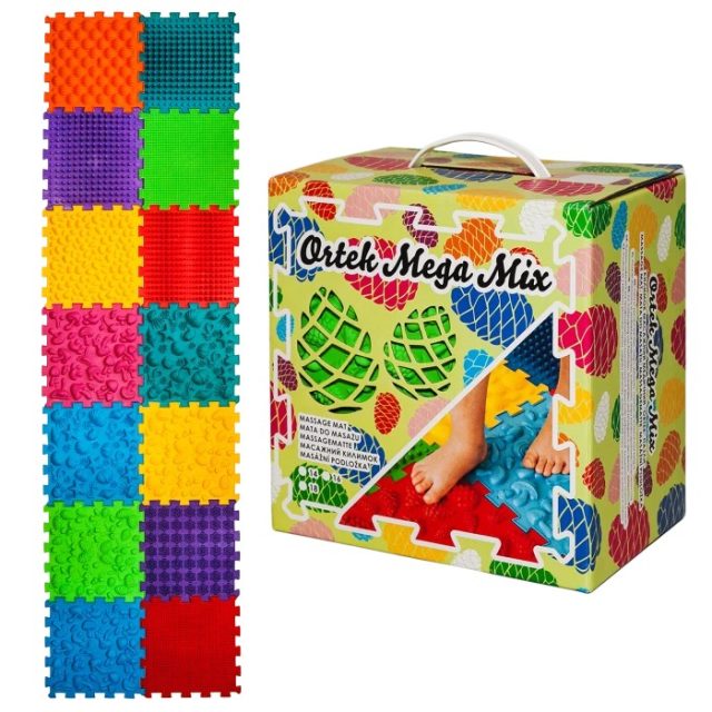 Masážna ortopedická podložka Puzzle "Mega Mix" - 8397/22