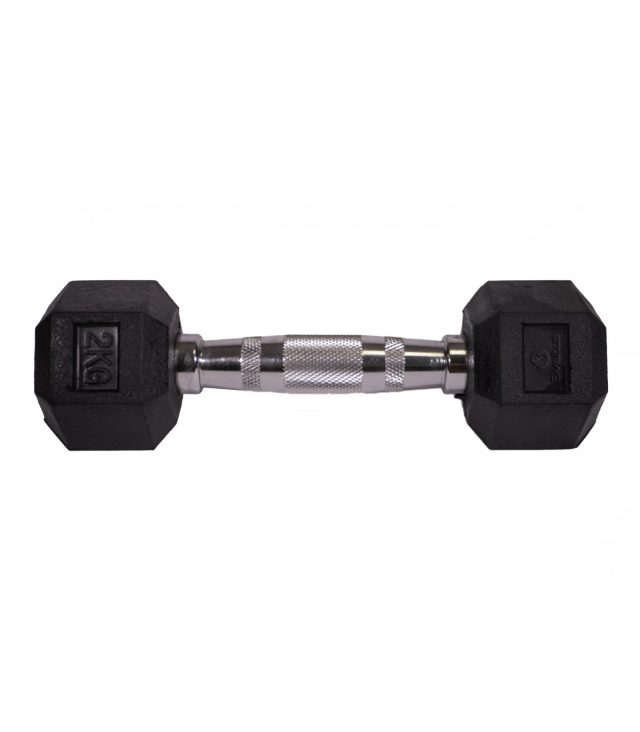 Sveltus šesťhranná činka - od 1kg do 15 kg - 2 kg
