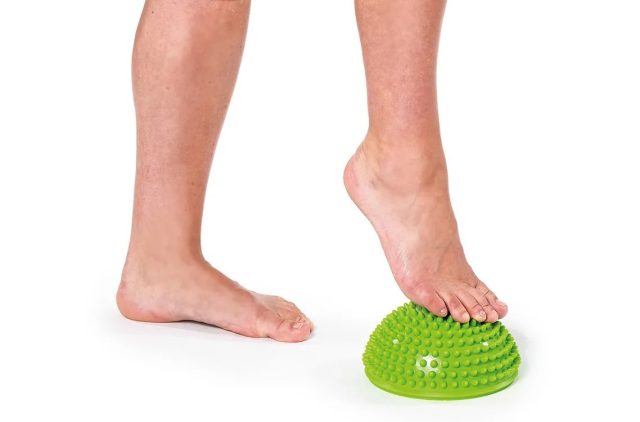 Balančná podložka ježko Ø 16 cm - Limetková