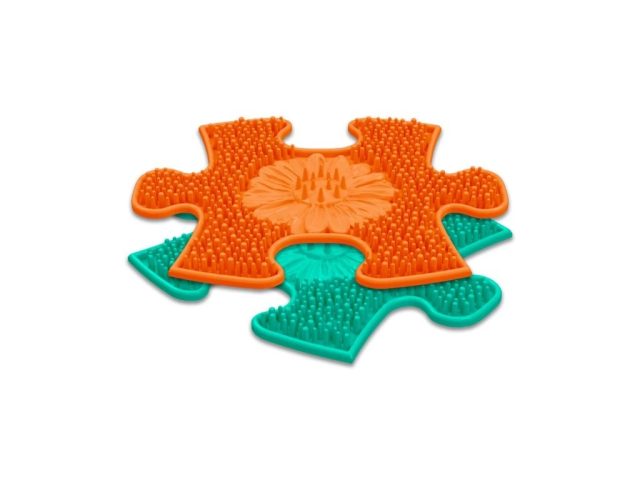 Ortopedická podložka - Lúka mini mäkká - Oranžová