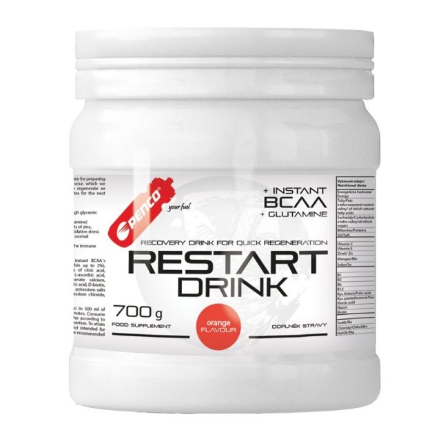 RESTART DRINK 700g, rôzne príchute - Pomaranč