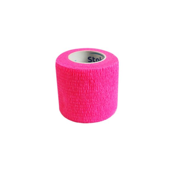 Stokban elastický samolepiaci obväz 5 cm x 4,5 m – rôzne farby - Ružová