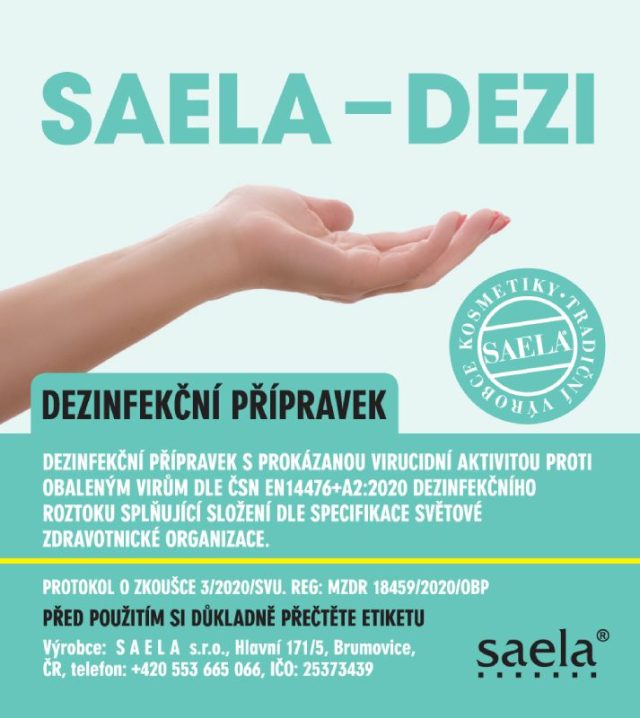 SAELA – Dezinfekcia na ruky :Dezi - 8469/100
