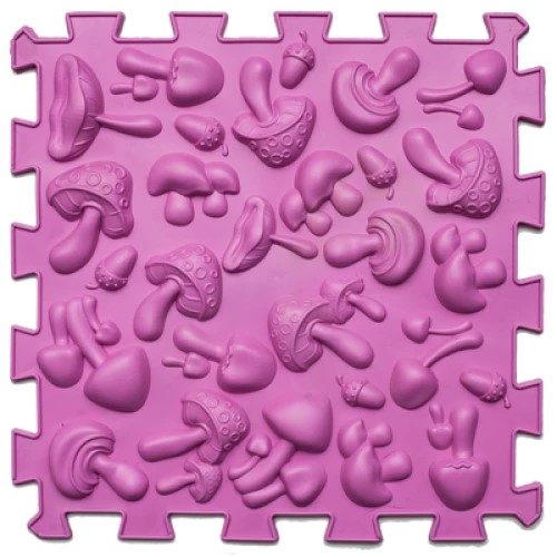 Masážna podložka Puzzle Mix Pastel - 12808