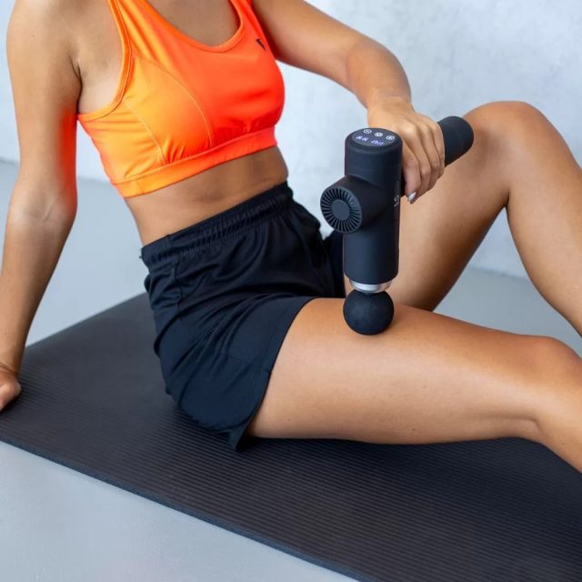 Masážna ručná vibračná pištoľ Line Sport