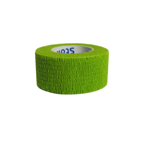 Stokban elastický samolepiaci obväz 2,5 cm x4 ,5 m – rôzne farby - Zelená- tráva