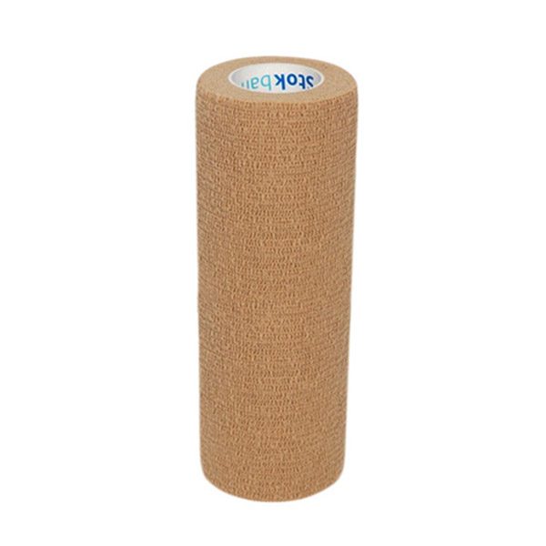 Stokban elastický samolepiaci obväz 15 cm x 4,5 m – rôzne farby - Béžová
