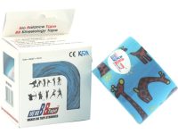 BB TAPE pre citlivú pokožku s detským dizajnom 5cm x 5m - rôzne farby