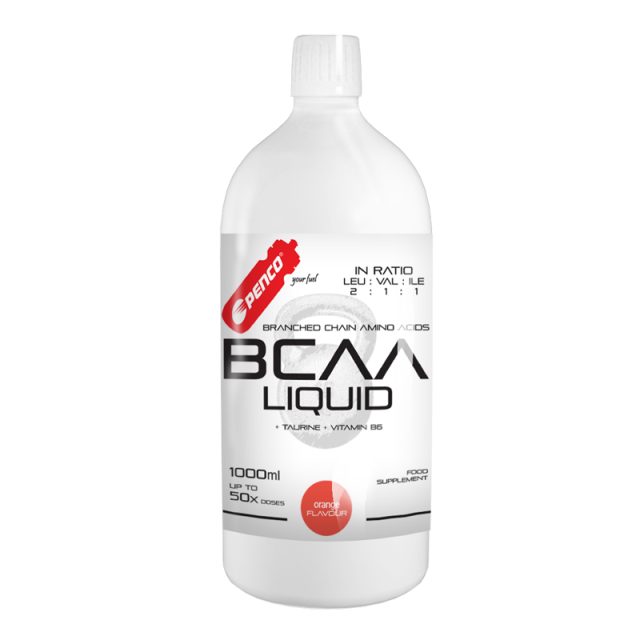 BCAA LIQUID 1000ml, pomaranč