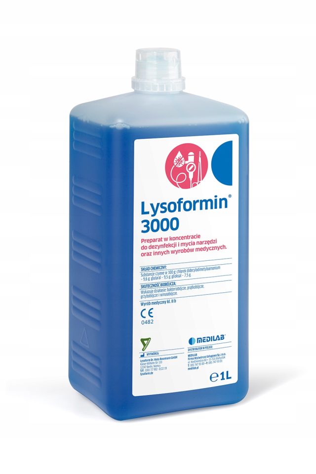 Lysoformín 3000 koncentrát na dezinfekciu zariadení 1L