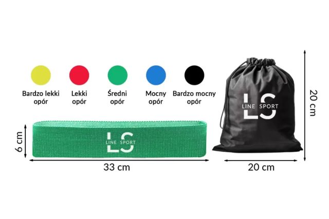 Flex Band Line Sport - sada odporových pásov