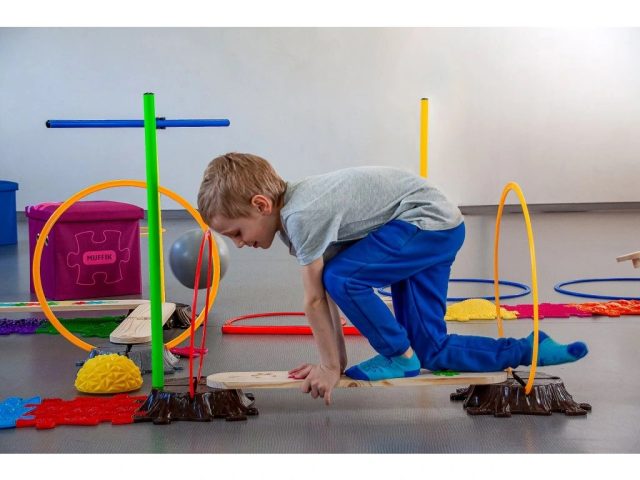 Aktívna podložka - Peň - Šedá