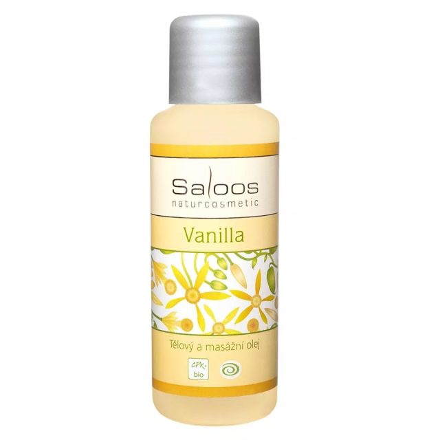 SALOOS - Pleťový a telový masážny olej Vanilla, 50 ml