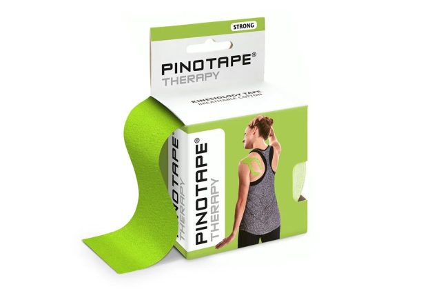 Pino Tape Therapy – Kineziologický tejp 5 cm x 5 m - Limetková