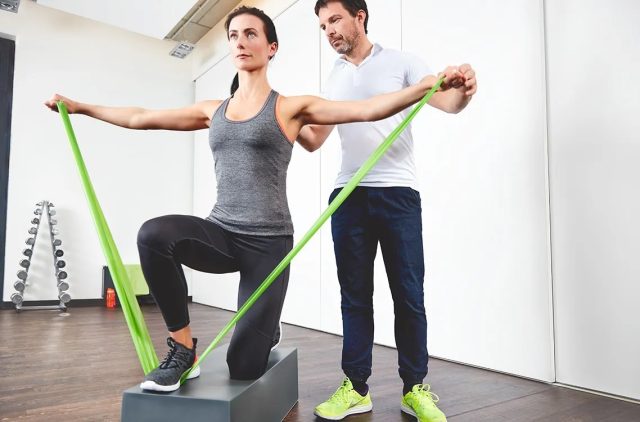 PinoFit - latexový gymnastický pás, 2m - rôzne odpory - 45073