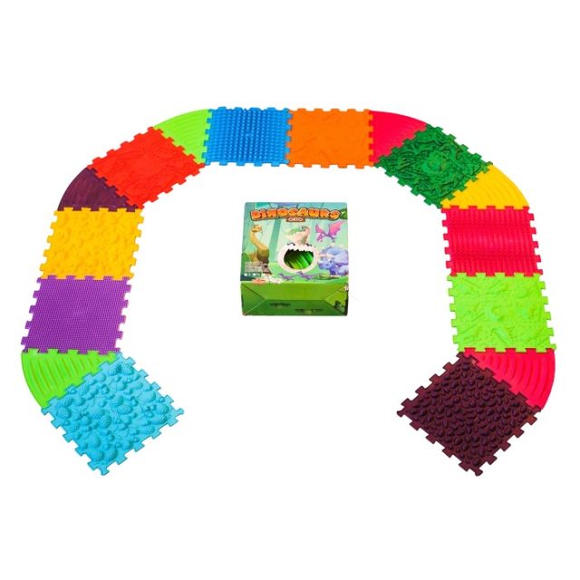 Masážna podložka Dinosaury  Mix - 8388/40