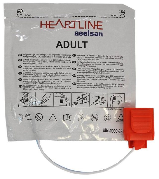 Defibrilátor AED Aselsan Heartline štandard