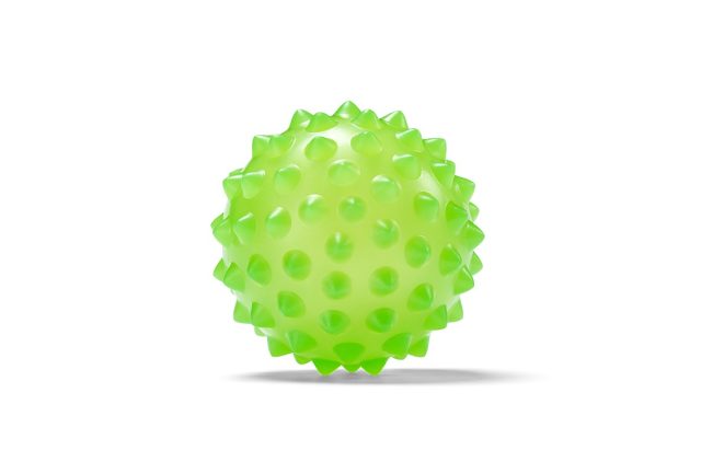 Masážna loptička ježko -od Ø7 cm do Ø10 cm - 44217