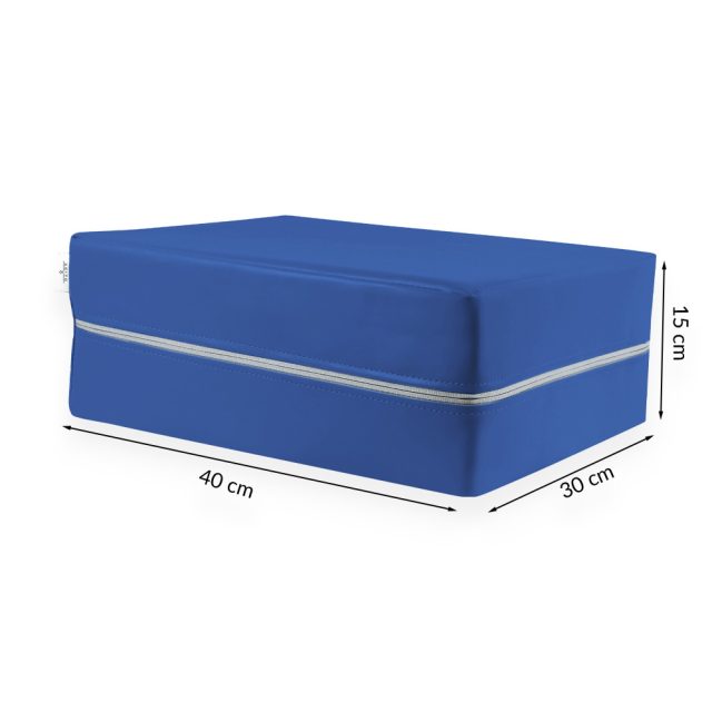Akito rehabilitačná kocka – Premium – 40x30x15 cm - Čierna