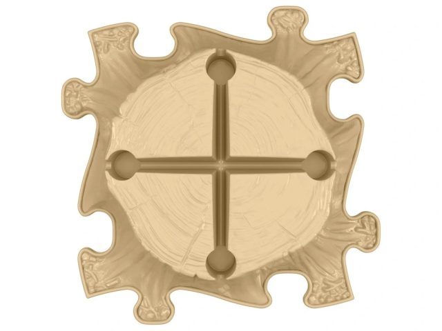 Aktívna podložka - Peň - Šedá