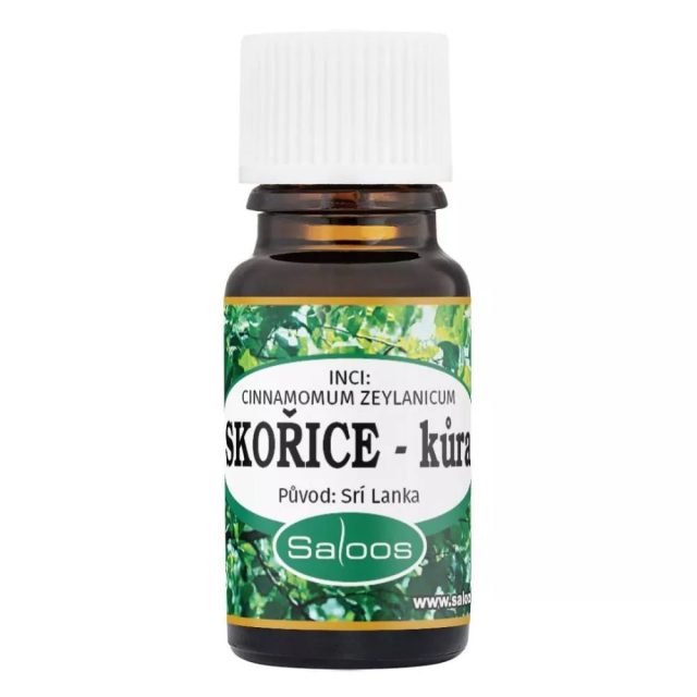SALOOS - Éterický olej 100% Škorica Kôra Srí Lanka - 20 ml