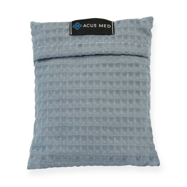 Ekologický termofor s čerešňovými kôstkami 16cm x 13 cm - ružový/šedý - Šedá