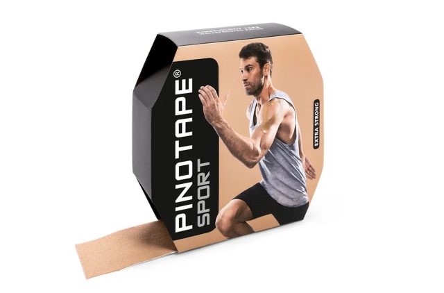 Pino Tape Pro Sport – Kineziologický tejp 5 cm x 31 m - rôzne farby - Čierna