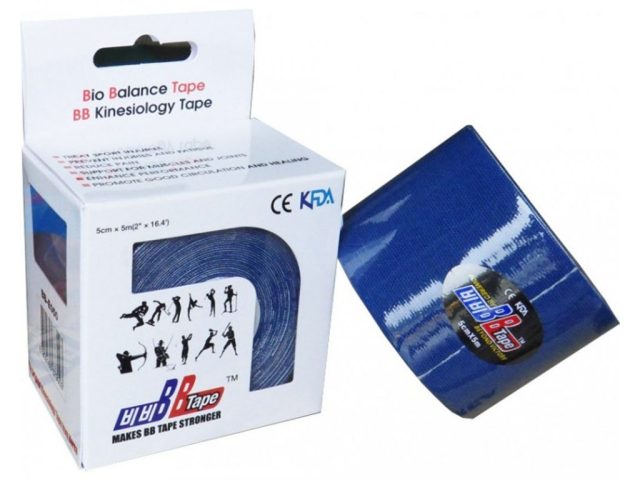 BB Tape - kineziologický tejp 5 cm x 5 m - rôzne farby - Limetková