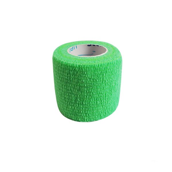 Stokban elastický samolepiaci obväz 5 cm x 4,5 m – rôzne farby - zelená-neon