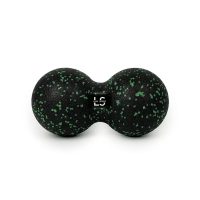 Duoball dvojitá loptička Line Sport Ø 12 cm - Čierno - zelená
